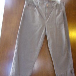 Gloria Vanderbilt Brown Embellished Jeans Size 8